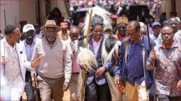 Deputy President Kithure Kindiki during his coronation in Kirigiti, Kiambu, on September 19.